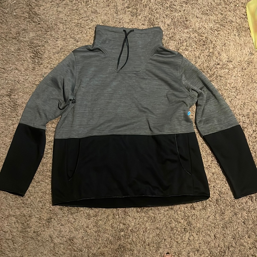 Grey and black Columbia jacket